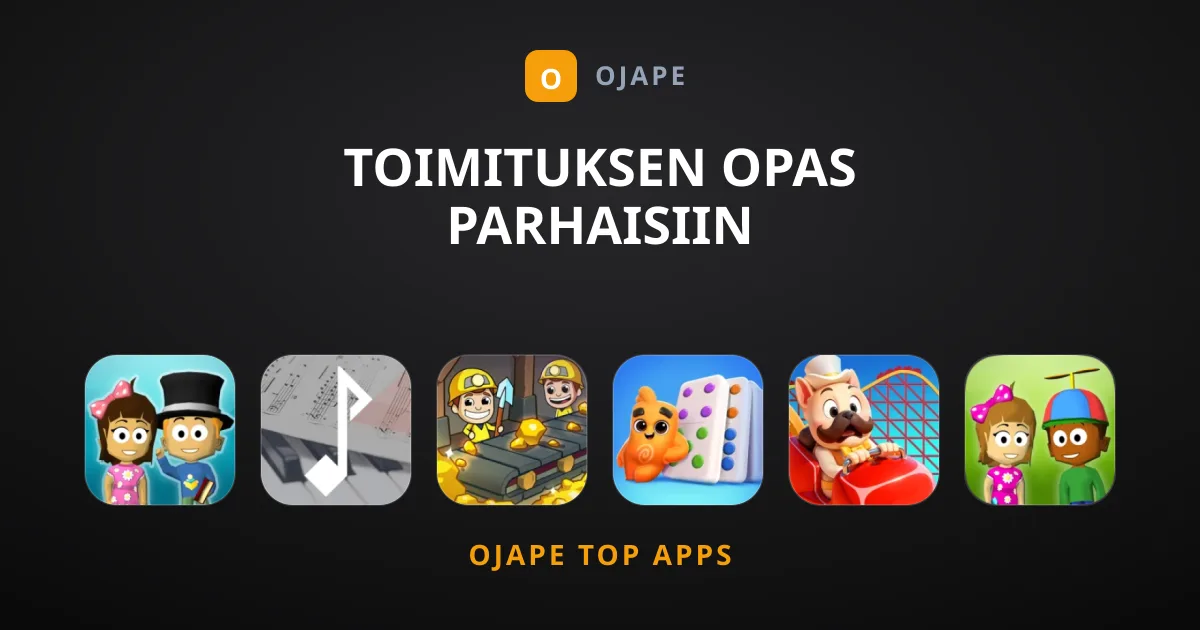 Toimituksen Opas Parhaisiin Pelit-Kategorian Mobiilipeleihin